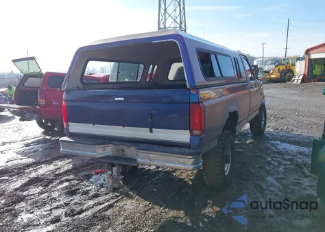 1997 Ford F-350 Xl from USA, damaged, VIN 1FTHF36G9VEC13627